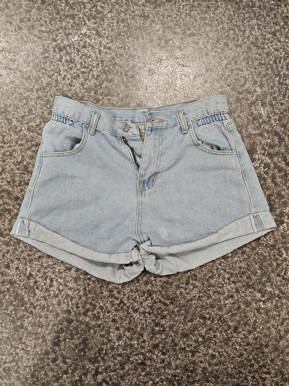 Light Blue Denim Women’s Shorts